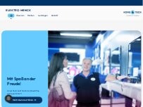 Website Screenshot ELEKTRO MENCK