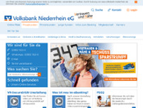 Screenshot for http://www.volksbank-niederrhein.de/