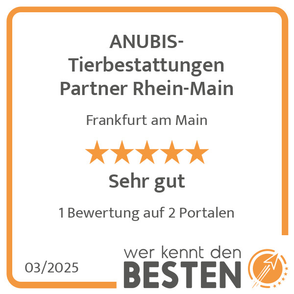 Bilder ANUBIS-Tierbestattungen Partner Rhein-Main