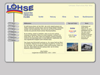 Volker Lohse website screenshot