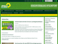 Screenshot for http://www.gruene-kreis-steinfurt.de