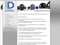 Döring Gebäudedienste website screenshot