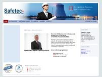 Screenshot for www.safetec-strahlenschutz.de