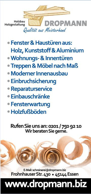 Bilder Schreinerei Dropmann