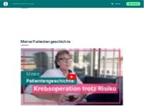 Website Screenshot Asklepios Klinik St. Georg - Innere Medizin und Gastroenterologie