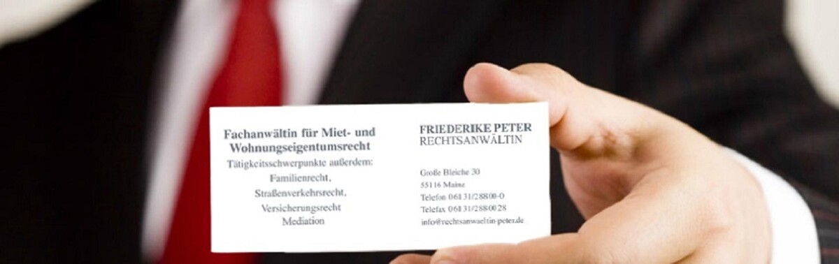 Bilder Friederike Peter, Rechtsanwältin