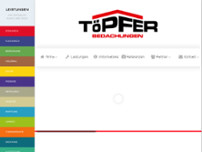 Screenshot for http://www.toepfer-bedachungen.de