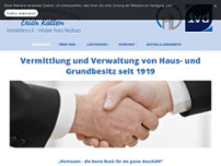 Kallen Hausverwaltungs-GmbH website screenshot