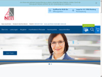 Neue Apotheke, Inh. Bettina Menke website screenshot