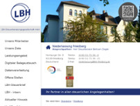 LBH-Steuerberatungsgesellschaft mbH website screenshot