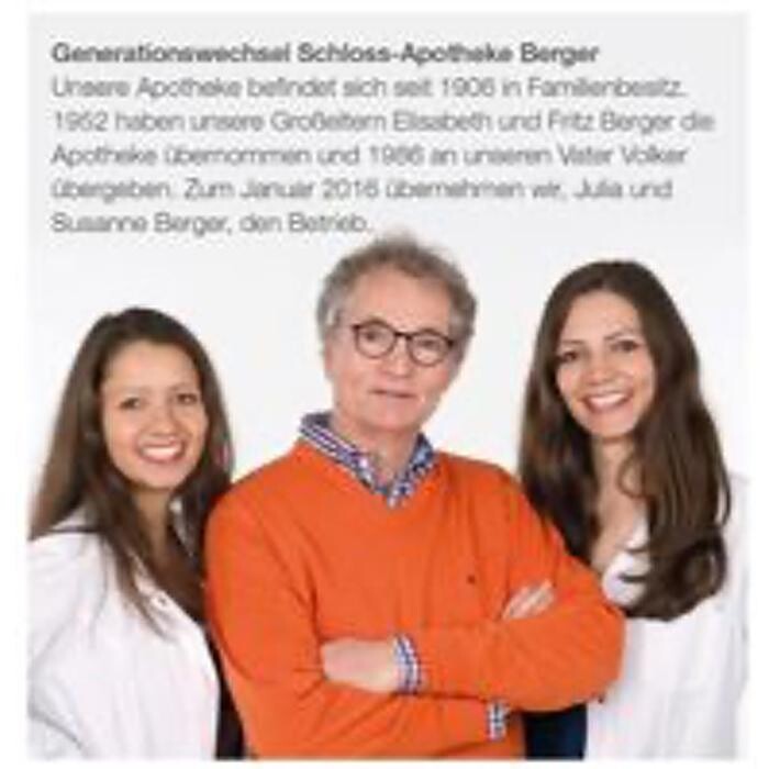 Bilder Schloss-Apotheke Susanne und Julia Berger OHG