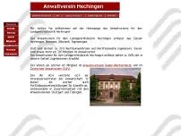 Anwaltskanzlei Dr. Schumacher website screenshot