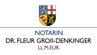 Notarin Dr. Fleur Groß-Denkinger, LL.M.Eur. Logo