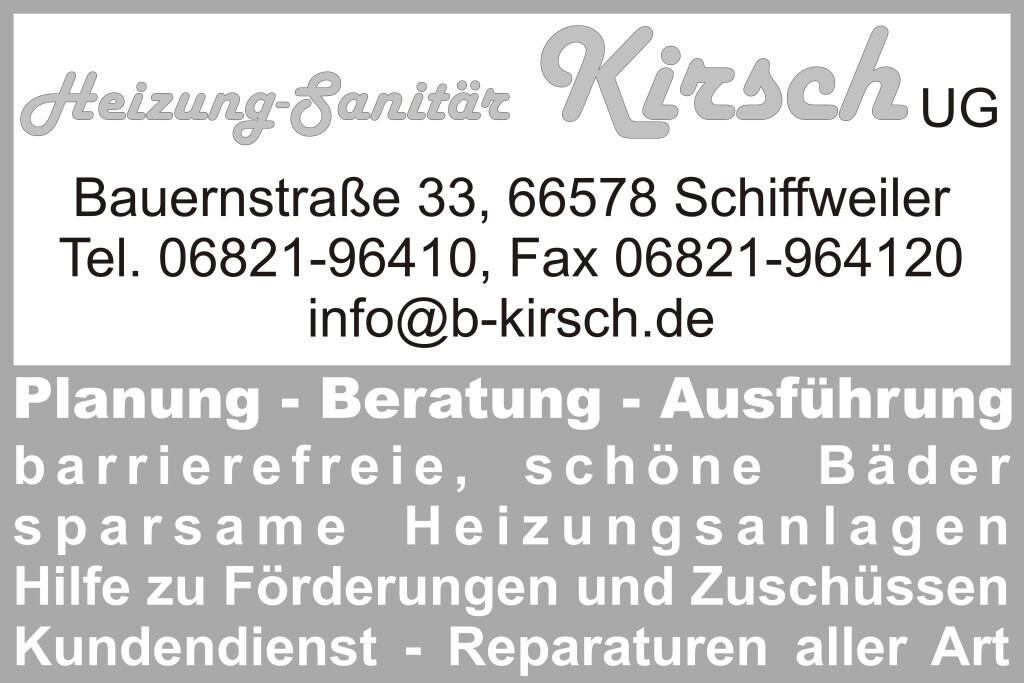 Bilder Heizung-Sanitär Kirsch UG