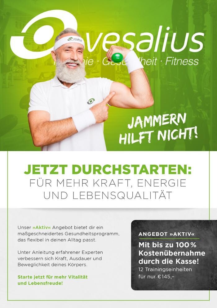 Bilder Vesalius Physio Therapie und Fitness