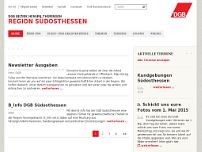 Screenshot for suedosthessen.dgb.de