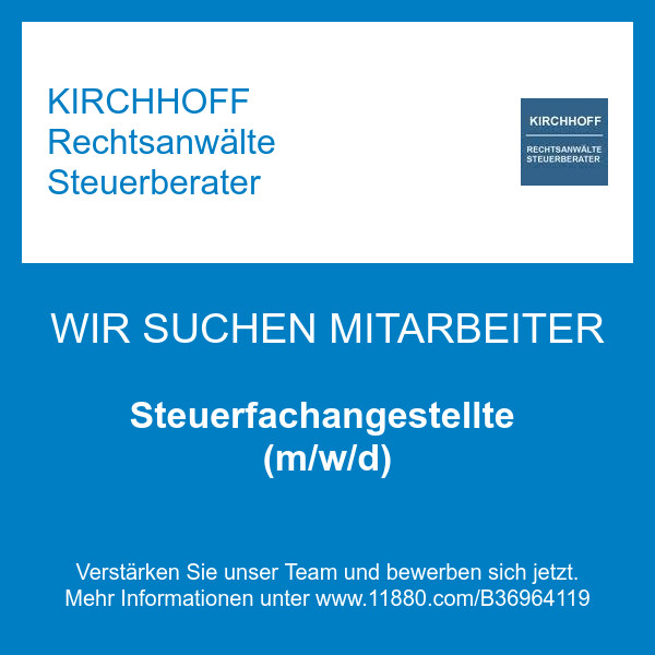 Bilder KIRCHHOFF Rechtsanwälte Steuerberater