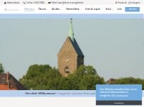 Website Screenshot Kirche Bösingfeld - Evangelisch-reformierte Kirchengemeinde Bösingfeld