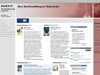 Screenshot for www.buecher-baier.de