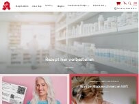 Website Screenshot Apotheke am Markt