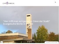 Website Screenshot Christuskirche - Evangelische Kirchengemeinde Krefeld-Ost
