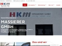 Website Screenshot Massierer GmbH