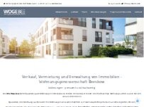 Website Screenshot Wohnungsgenossenschaft Beeskow e.G.