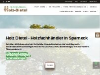 Website Screenshot Holz-Dietel