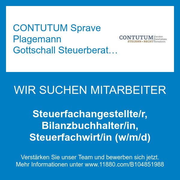 Bilder CONTUTUM Sprave Plagemann Gottschall Steuerberater Rechtsanwalt GbR