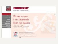 Ebbrecht Raumhochdrei website screenshot