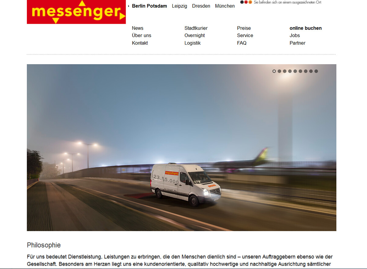 Bilder messenger logistics GmbH      