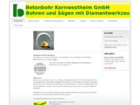 Screenshot for https://www.betonbohr-kornwestheim.de