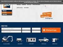 Screenshot for www.hkl-baumaschinen.de