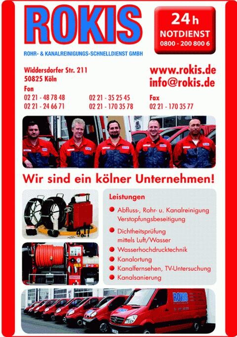 Bilder ROKIS Rohr- und Kanalreinigungs Schnelldienst GmbH