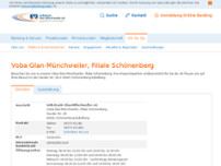 Volksbank Glan-Münchweiler eG, Filiale Schönenberg website screenshot