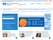 Spar- und Kreditbank Hardt eG - Geschäftsstelle Eggenstein website screenshot