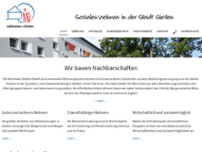 Wohnbau Gießen GmbH website screenshot