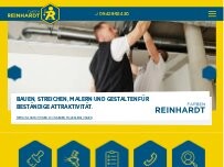 Website Screenshot Farben Reinhardt GmbH & Co. KG