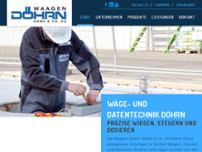 Waagen Döhrn GmbH & Co. KG website screenshot