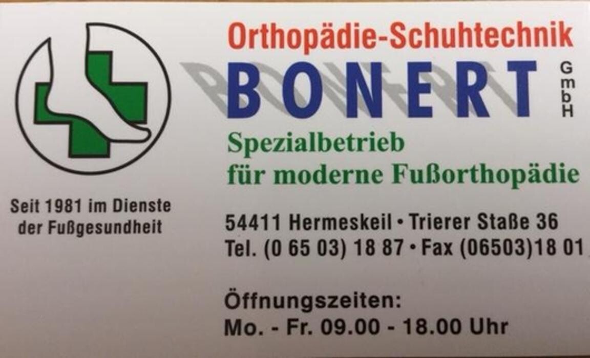 Bilder Orthopädie Bonert GmbH GF Kurt Bonert
