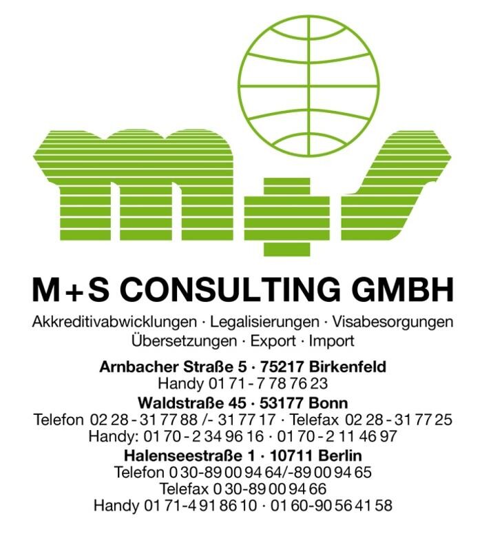 M+S Consulting GmbH Logo