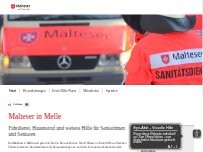 Website Screenshot Malteser Stadtgeschäftsstelle Melle