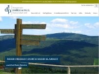 Website Screenshot Steuerberater Dröge & Paul Partnerschaft mbB