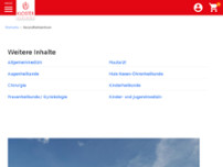 Gesundheitszentrum Klaus Dumeier website screenshot