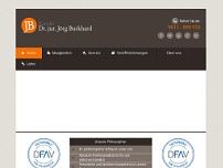 Kanzlei Dr. Jörg Burkhard - Rechtsanwalt, Fachanwalt für Steuerrecht und Fachanwalt für Strafrecht website screenshot