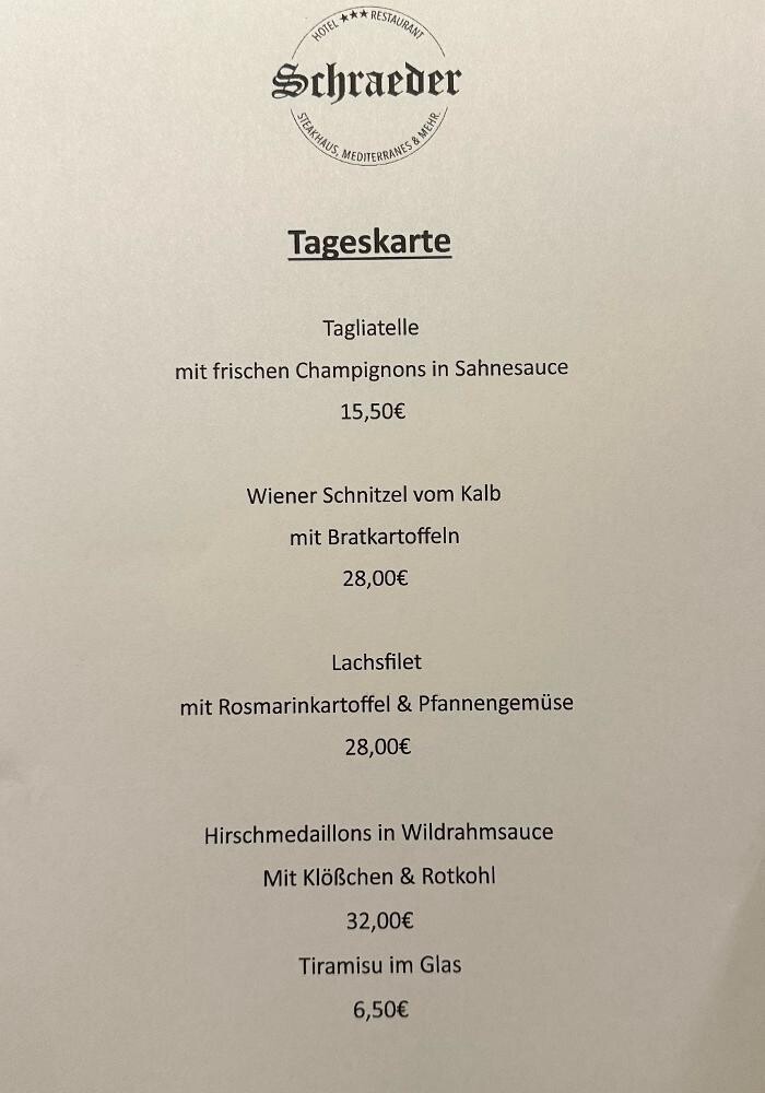 Bilder Hotel-Restaurant Schraeder