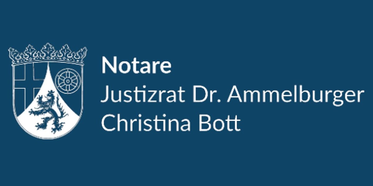 Notar Justizrat Dr. Thomas Ammelburger & Notarin Christina Bott Logo