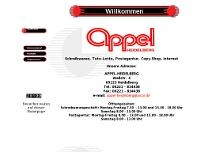 Screenshot for appel-heidelberg.de