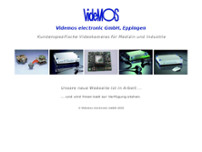VideMOS electronic GmbH website screenshot