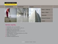 Gebrüder Hörner GmbH - Bautenschutztehnik website screenshot